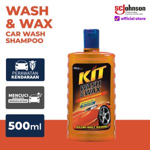 KIT WASH & WAX CAR WAX SHAMPOO (500ML) - XÀ BÔNG RỬA XE TẠO BÓNG