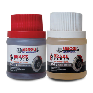 MEGACOOLS - BRAKE FLUID DOT 3 - DẦU THẮNG (DẦU MÀU ĐỎ)