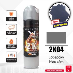 Sơn xịt Samurai Kurobushi - Sơn lót 2K04 (400ml )
